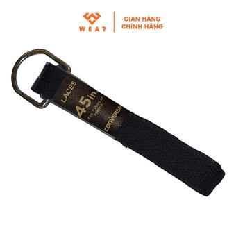 Dây Giày Converse Chính Hãng Đen Thấp Cổ - 10000998001