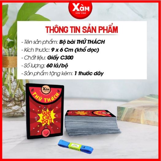 ✻❆ Bộ bài thử thách 60 lá board game bản đặc biệt bài drinking game dành cho team chuếnh choáng thích nốc out