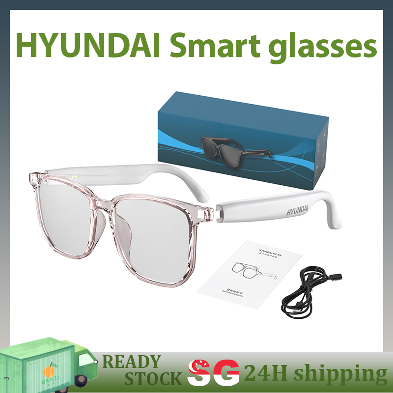 SG【ReadyStock】Multilingual AI Smart Glasses Live Translation Bluetooth Calls in One Device Integrated Bluetooth headset for driving and cycling use