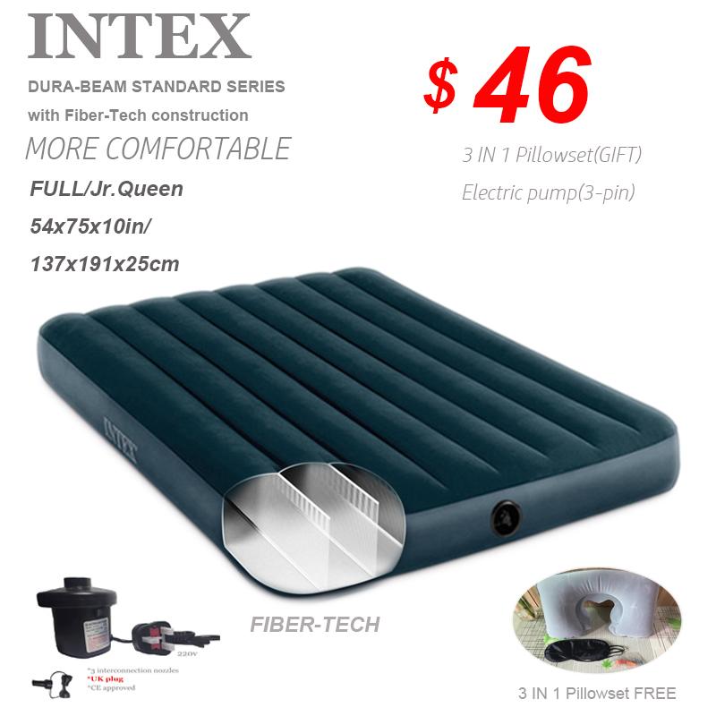 air mattress with non electric pump