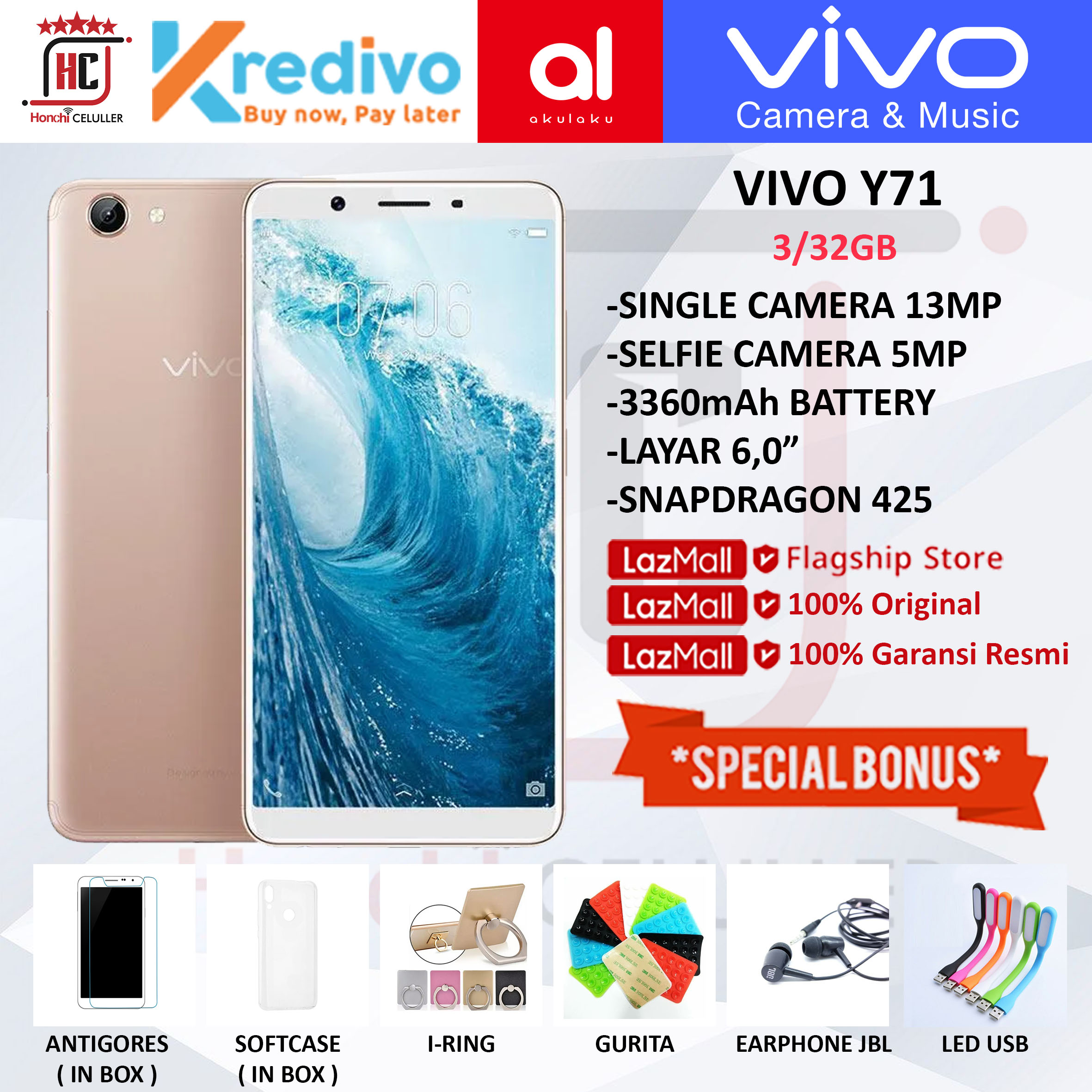 vivo y71 ram 2gb