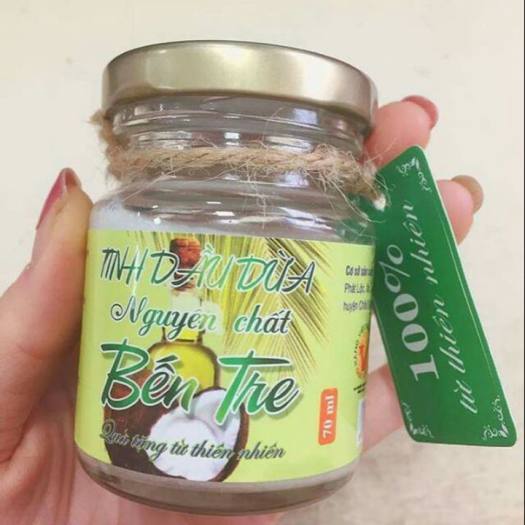 TINH DẦU DỪA BẾN TRE NGUYÊN CHẤT LỌ 70ML