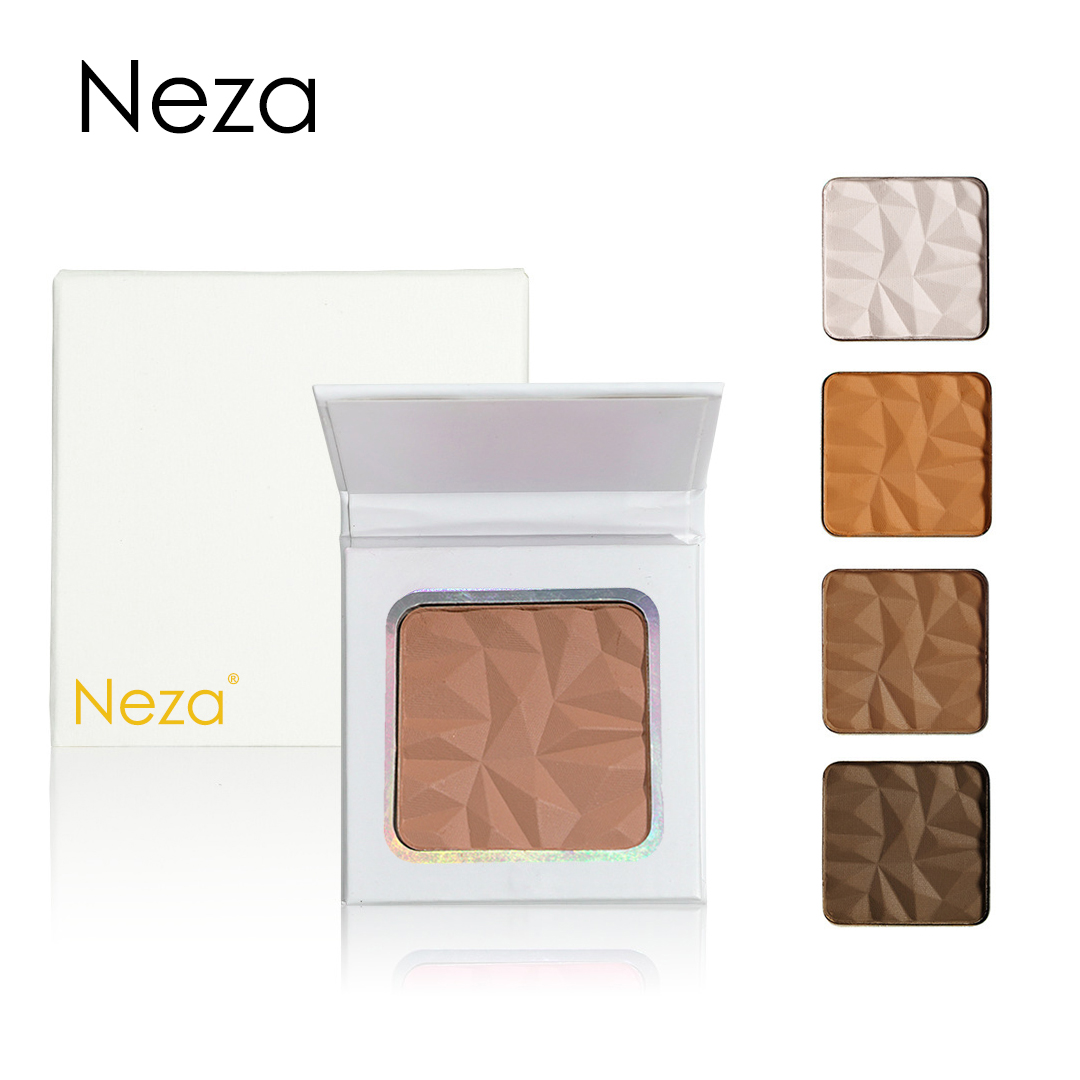 Gambar Neza 3D natural repair powder shadow silhouette concealer hairline foundation nose shadow monochrome 4 color choice white