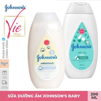 Sữa dưỡng thể Johnson's Baby - Sữa dưỡng ẩm toàn thân Johnson's Baby Lotion cho bé [200ml]