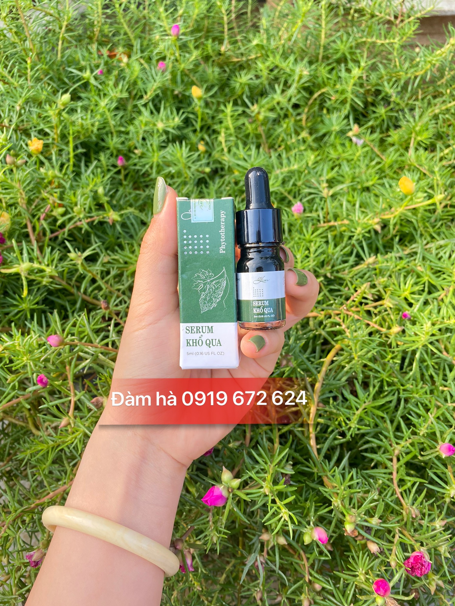 Serum khổ qua, mướp đắng nhà Lim giảm mụn, sáng da