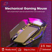 T9 Gaming Mouse - 4800DPI, 6 Buttons, LED Breathing Light