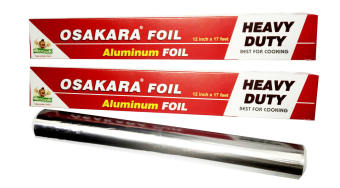 Bộ 2 Cuộn Giấy Bạc Nướng Thực Phẩm Osakara AF12 30cm X 2m giấy bạc đựng thực phẩm, bảo quản thực phẩm