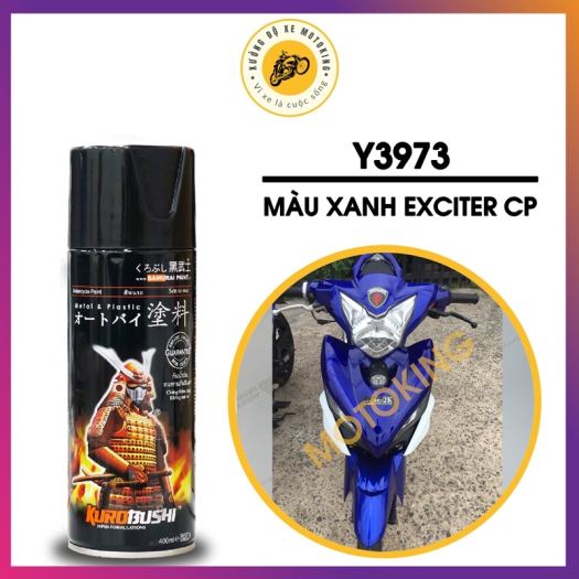 Sơn Samurai màu Xanh Exciter GP - Y3973