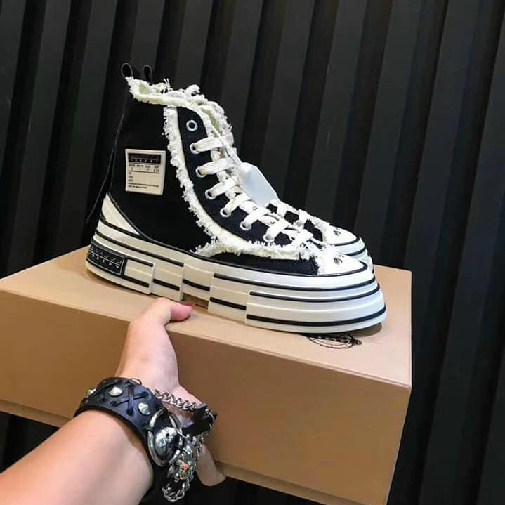 Giày sneaker nam nữ, giày thể thao nam nữ cv xvesel cổ cao in 1970s