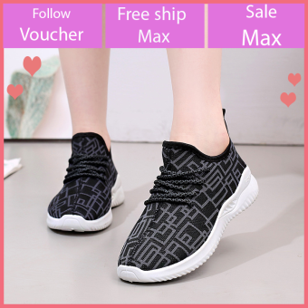 Giày thể thao nữ sneaker buộc dây thời trang hàn quốc đi học đi chơi màu đen, ghi, hồng Jaydep V351
