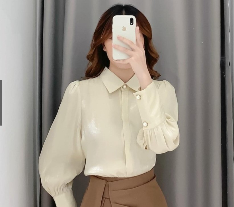Áo Sơ Mi Cổ Đức Tay Bồng Giá Tốt T08/2023 | Mua Tại Lazada.Vn