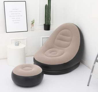 Bộ ghế đệm hơi tựa lưng thư giãn, Sofa hơi kèm đôn