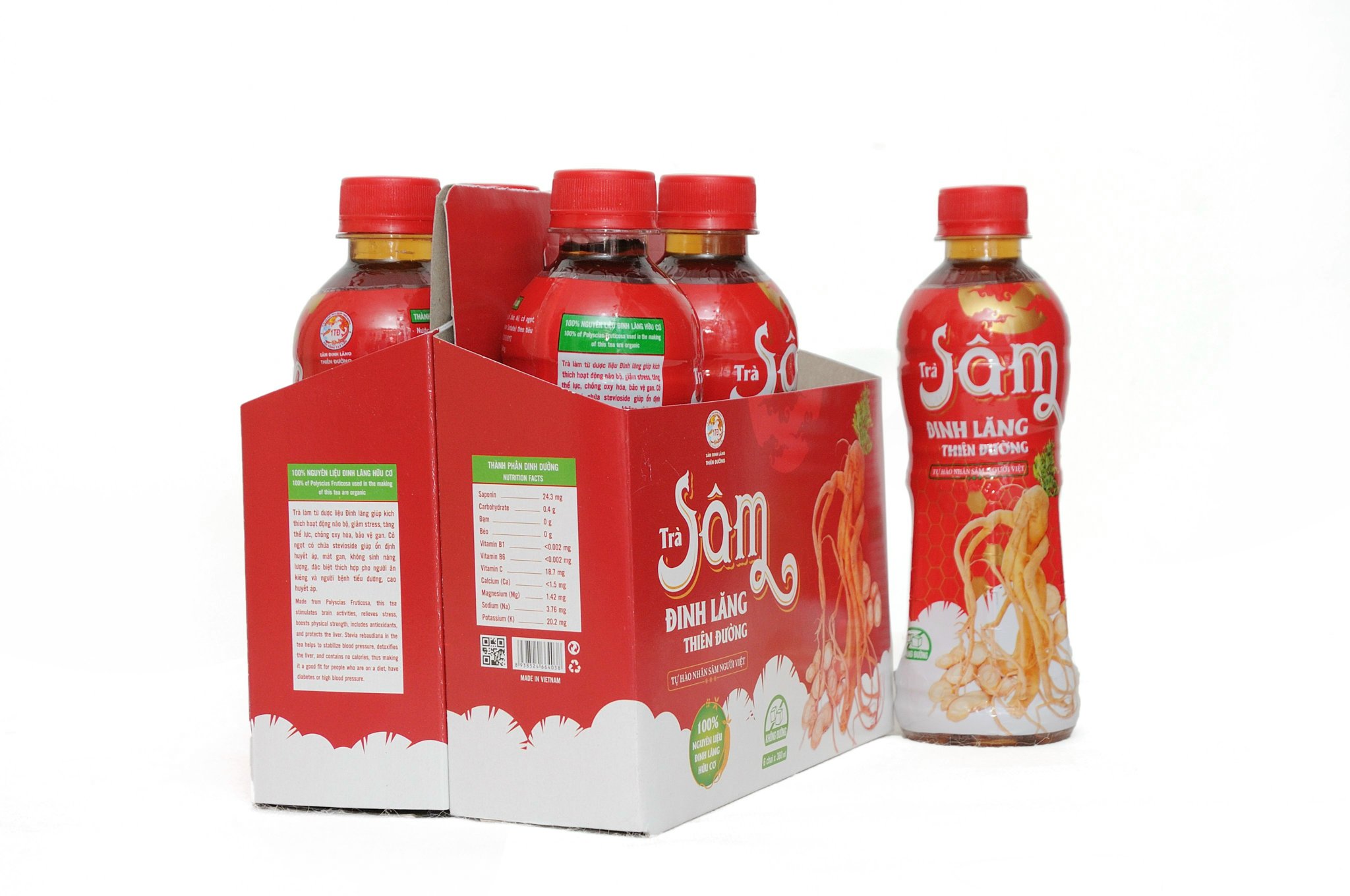 Nước sâm đinh lăng