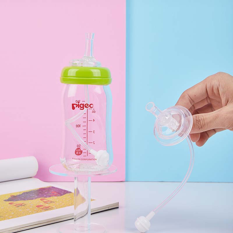 Núm hút cho trẻ lười ti bình (dùng cho bình Pigeon cổ rộng và 1 số bình cổ rộng khác)