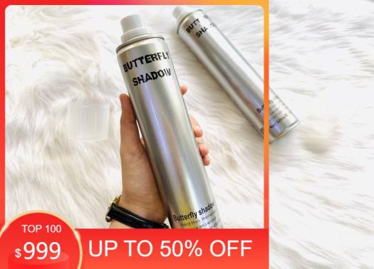 Gôm xịt tóc Butterfly Shadow 320ml Chính hãng, Gôm bạc giữ nếp tạo kiểu nam nữ