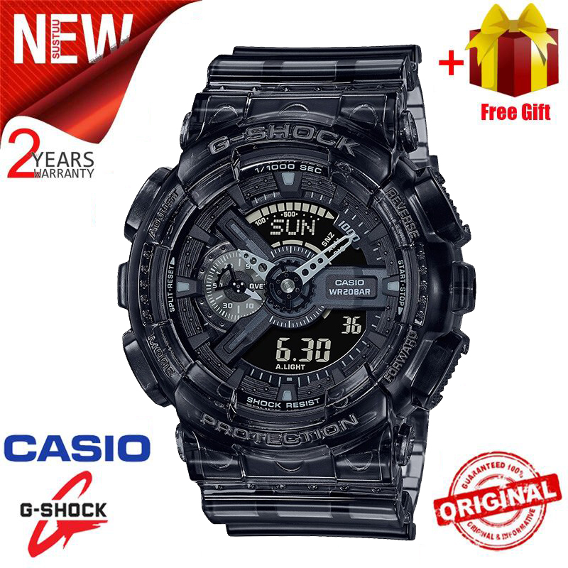 Đồng Hồ Nam G-SHOCK GA-110SKE-8A Hai Màn Hình Hiển Thị Kỹ Thuật Số không thấm nước Đồng Hồ Thế Thao Nam - Bảo hành 2 năm - Pin trọn đời