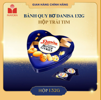 Bánh Quy Bơ Danisa Hình Trái Tim 132g