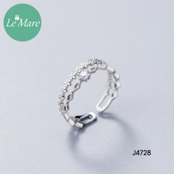 Nhẫn bạc thời trang Le'mare Jewelry J4728