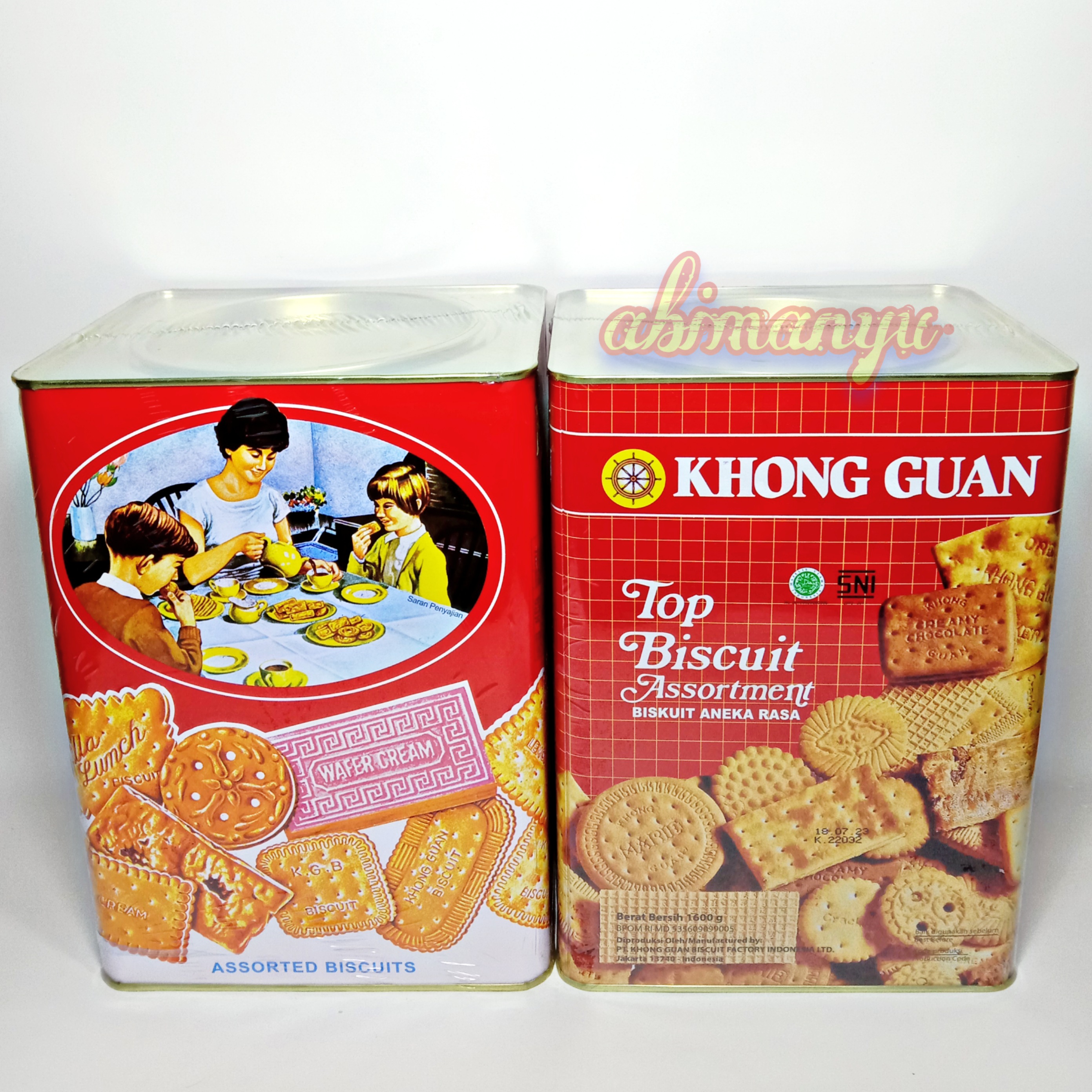 その他 Biskuit konghuan kaleng 1,7kg Konghuan Biskuit Kaleng 1600 Gratis Ongkir 🔥 Harga Murah