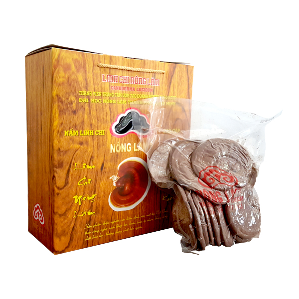 Linh chi nông lâm cao cấp nguyên tai 200g