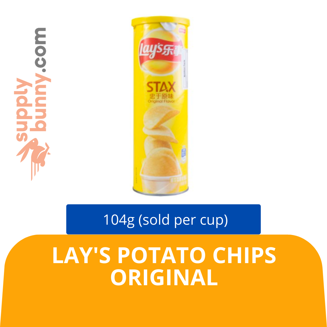 Lay's Potato Chips Original 104g (sold per cup) Mix SKU: 6924743915763