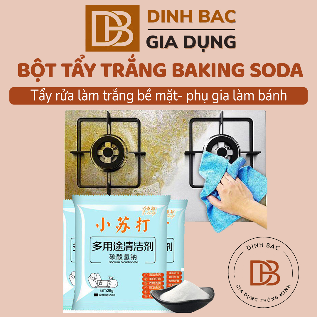 Bột tẩy trắng đa năng baking soda