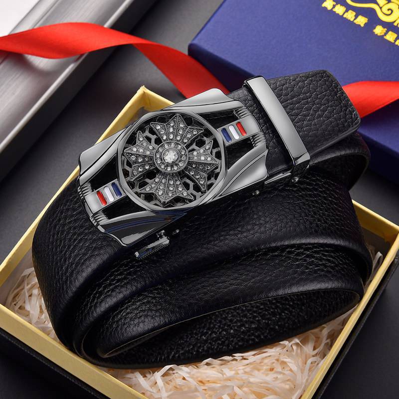 Dây nịt nam, thắt lưng nam day da cao cấp khóa tự động hiện đại và sang trọng