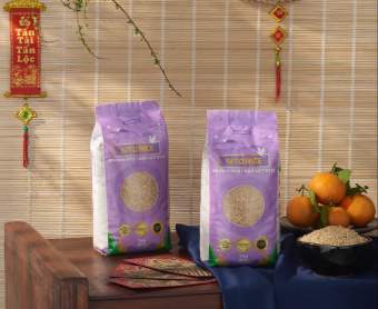Gạo Lứt ST25 Sito Rice 1kg