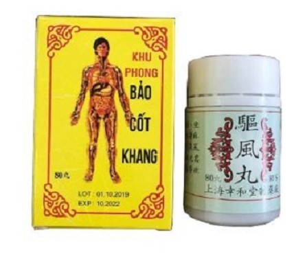 KHU PHONG BẢO CỐT KHANG 80 viên – HỖ TRỢ XƯƠNG KHỚP