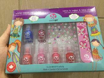 Set Sơn móng tay cho bé 6 lọ - Sơn móng hữu cơ 100% lành tính - Hàng Pháp