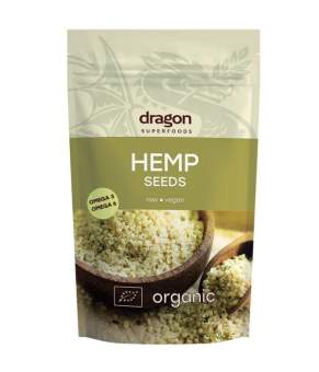 Hạt gai dầu hữu cơ (Organic Hemp Seeds) - Dragon Superfoods - 200g