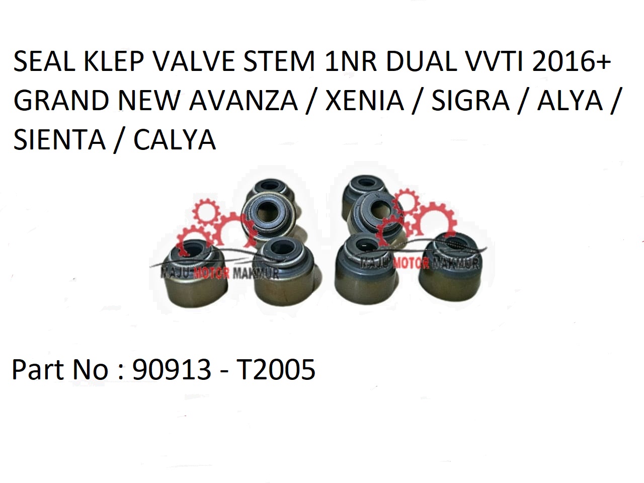 OIL SEAL KLEP SEAL VALVE STEM GRAND NEW AVANZA / XENIA / RUSH / TERIOS / SIENTA / AGYA / CALYA / AGYA DUAL VVTI 1NR 2NR 3NR 2016+ Giá 125,000 Đồng*Miễn phí vận chuyển
