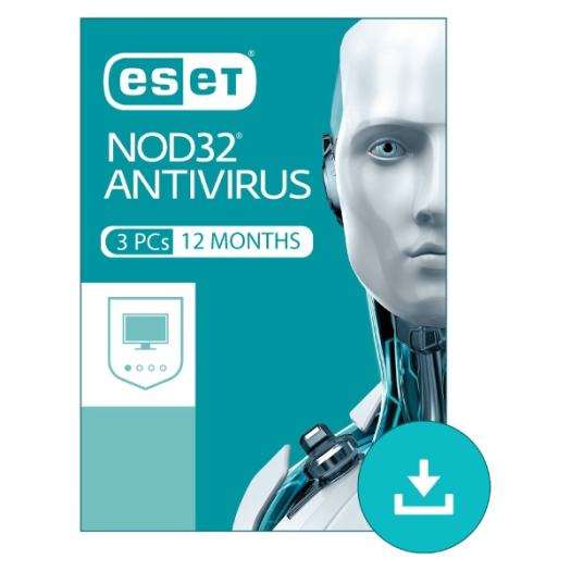 Phần mềm diệt virus ESET Nod32 3 Users 1 Year