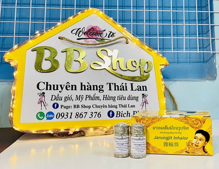 01 ống hít jarungjit xoang mũi dị ứng thái lan