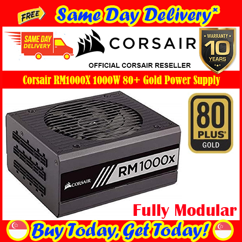 Corsair RM Series 1000W 80+ Gold Power Supply 