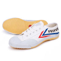 UNISEX Kids&Adult Sport Shoes Kung Fu Tai Chi Shoes Tae Kwon Do TKD Martial Arts Feiyue Wushu Sanda Sneaker/sneakers Black White
