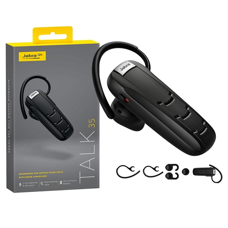 Jabra Talk 35 Mono Wireless Bluetooth Headset 1 Year Warranty Jabra Headset With Microphone Jabra Wireless Headset With Mic Jabra Bluetooth Headset Lazada Singapore