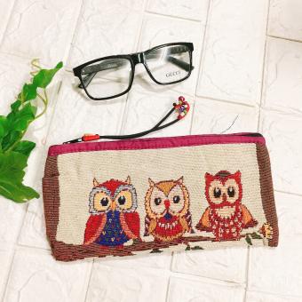 Ví chuông dài thổ cẩm