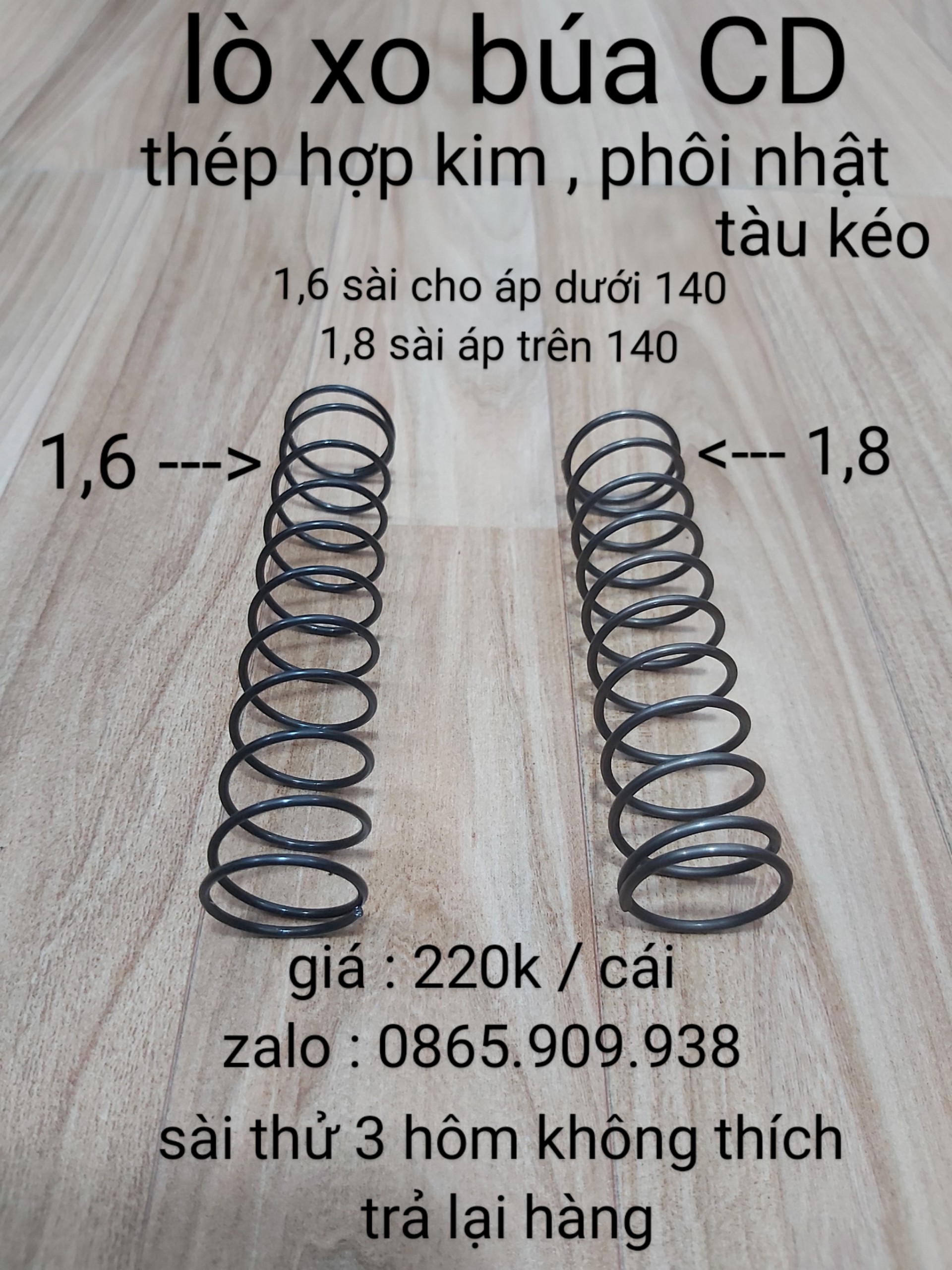 Lò xo phụt xe máy