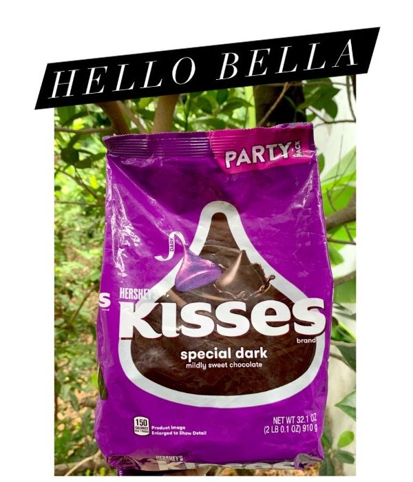 SOCOLA đen Hershey’s Kisses Special Dark