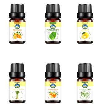 Combo 6 tinh dầu có mùi thơm đặc trưng dễ bay hơi có tính kháng khuẩn cao... được sử dụng để làm đẹp và chăm sóc sức khỏe