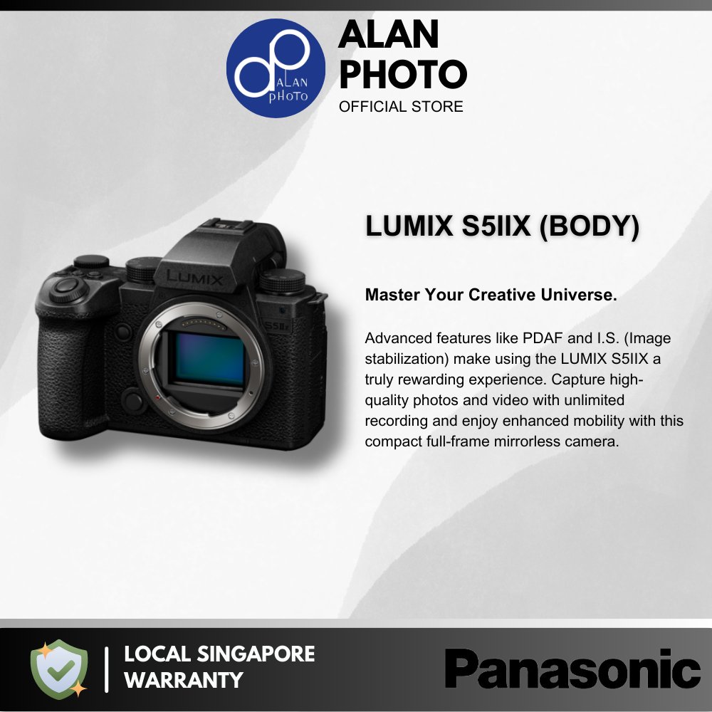 Panasonic Lumix G9 II Mirrorless Camera (Body) 12-60mm