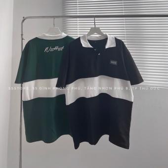 Áo Thun Nam Nữ Cổ Polo Phối Màu WZS Hot - NGỌC HÂN CLOTHER