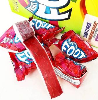 Combo 5 cuộn kẹo dẻo trái cây FOOT Mỹ - Date T3/2024