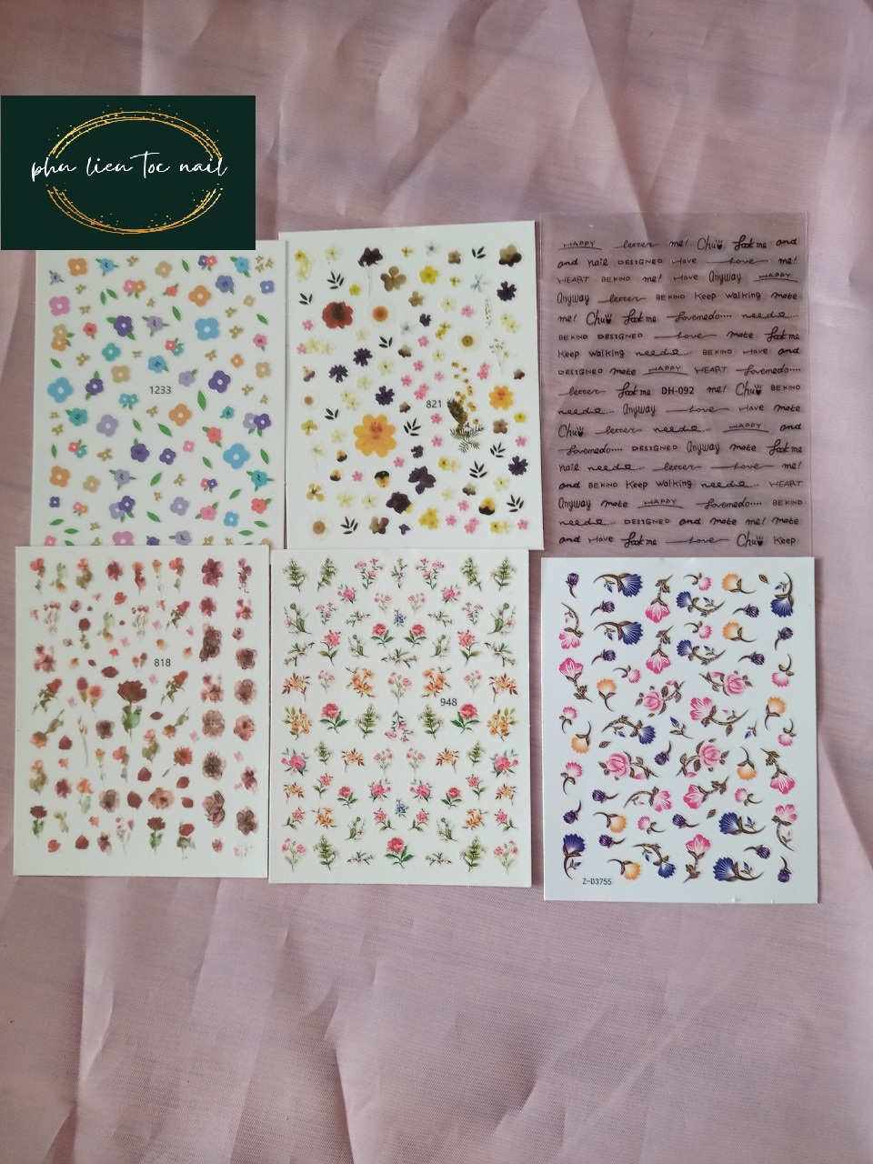 Sticker dán móng có nhiều mẫu - Trường Thọ, TĐ