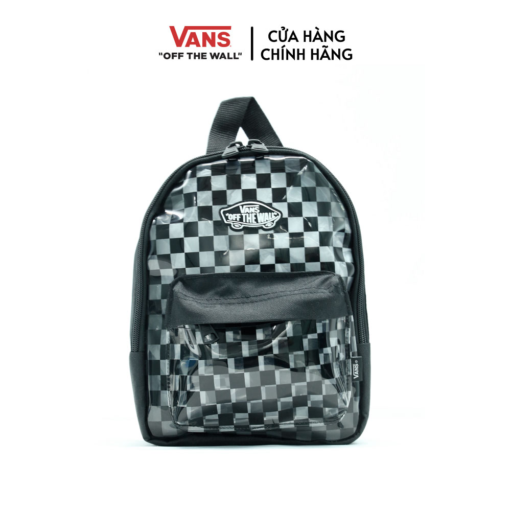 Balo vans check me out mini backpack vn0a5lhhblk
