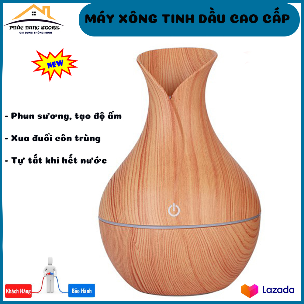 Máy Khuếch Tán Tinh Dầu Cao Cấp, May Khuech Tan Tinh Dau, Máy Khuếch Tán Tinh Dầu Mini. Tạo độ ẩm không gian luôn thơm mát, thư giãn giảm stress hiệu quả.