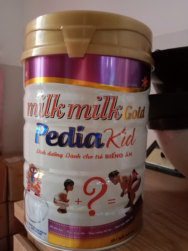 SỮA DÀNH CHO TRẺ BIẾNG ĂN, CHẬM TĂNG CÂN MILKMILK PEDIA KID LON 900G