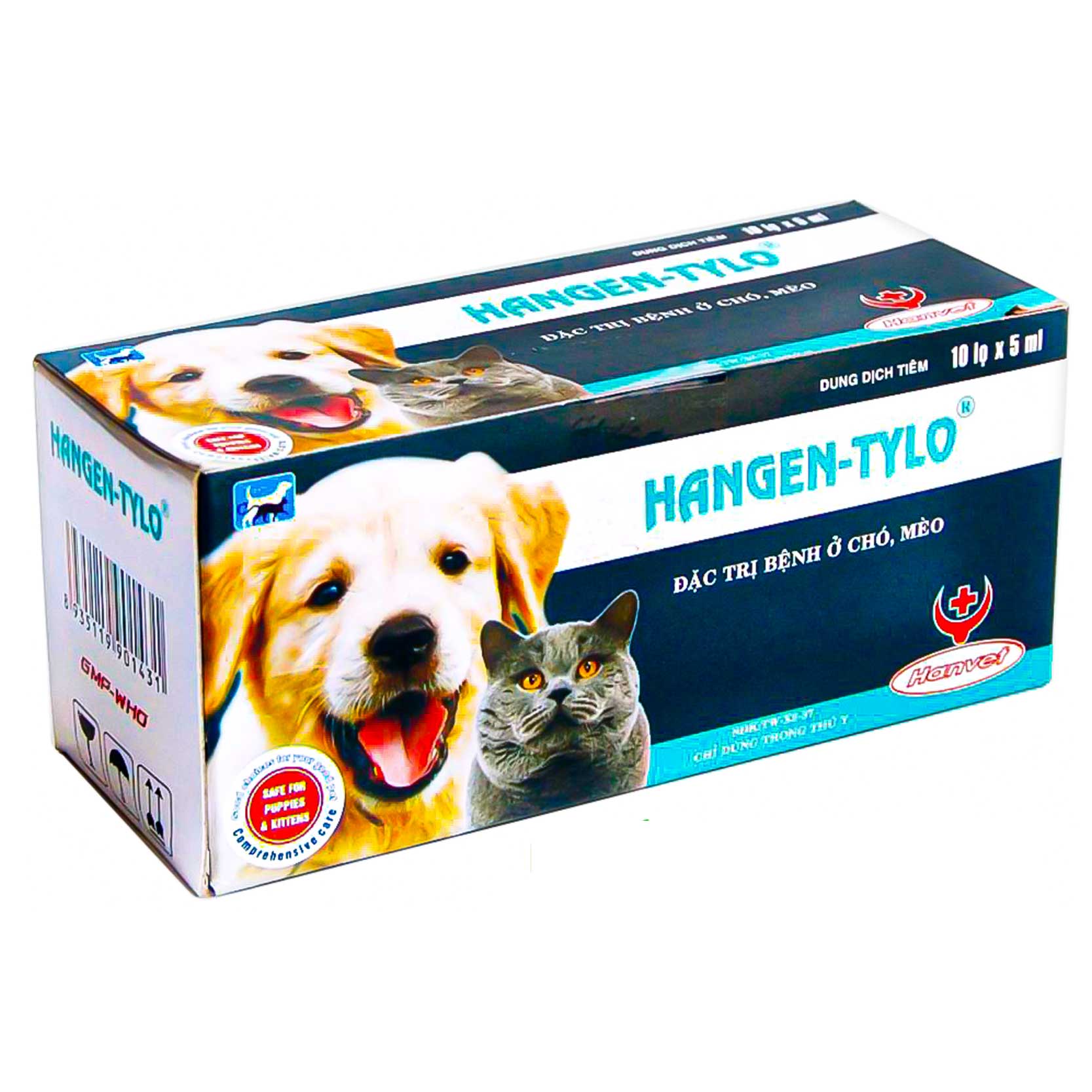 Thuốc thú y hangen tylo hanvet trị đường ruột chó, mèo