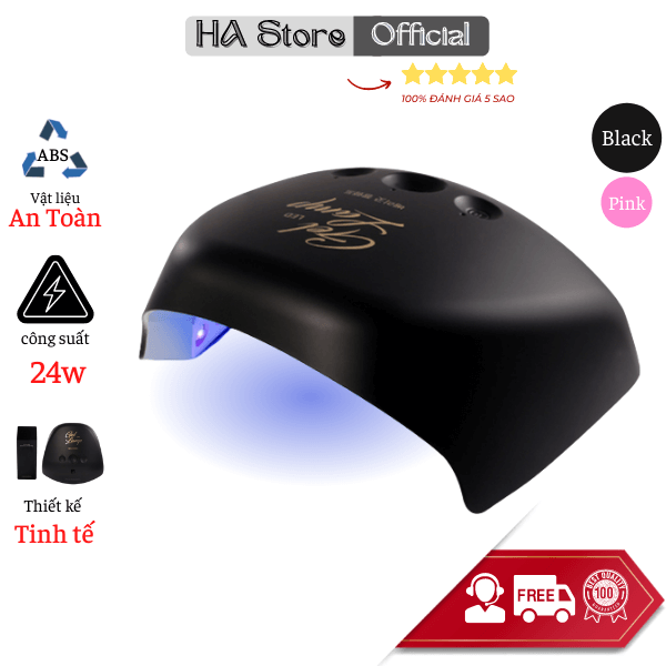 Very good Nail Máy Hơ Gel 24w chính hãng Hàn quốc An toàn tiện lợi, thân thiện môi trường 600g